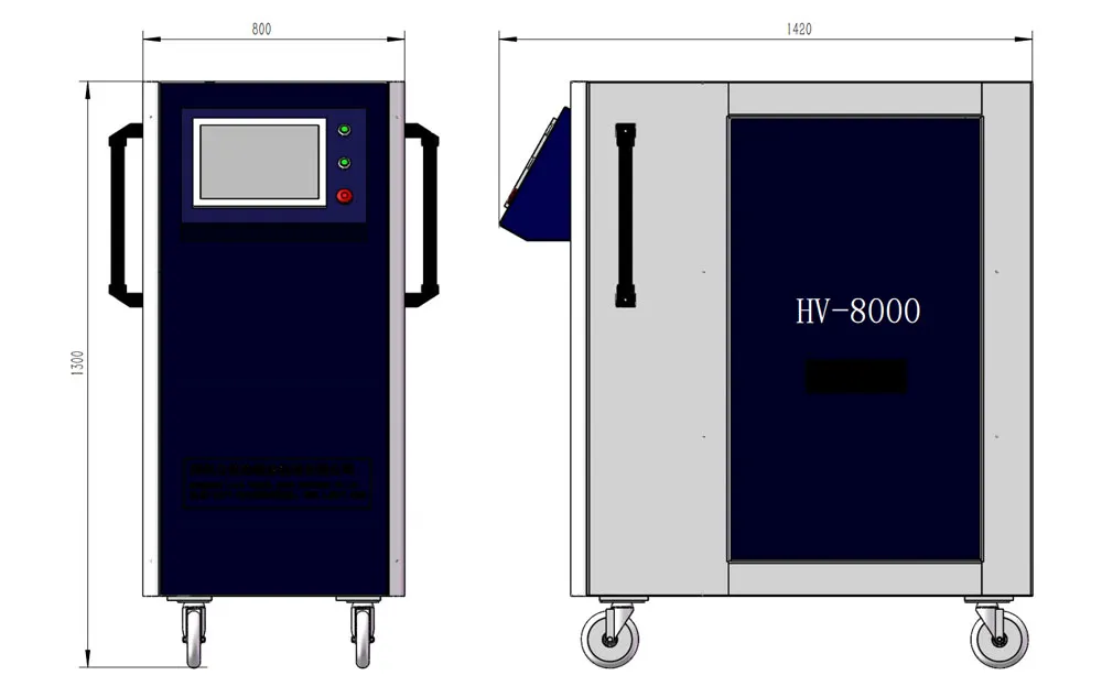 HV-8000 - Полнозамкнутая сверхзвуковая система газопламенного напыления (4)