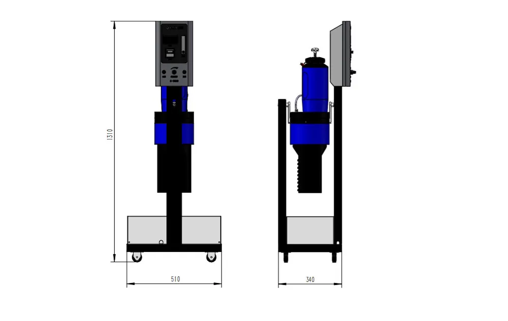 LH-3000 - Газовая сверхзвуковая система напыления (5)